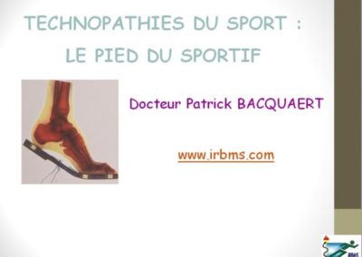 Le pied du sportif (diaporama)