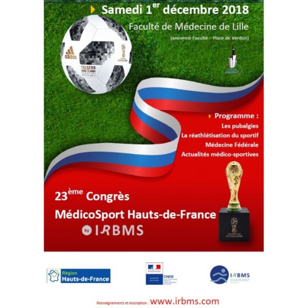 Diaporamas (ZIP) 23ème Congrès MédicoSport (Nov. 2018)